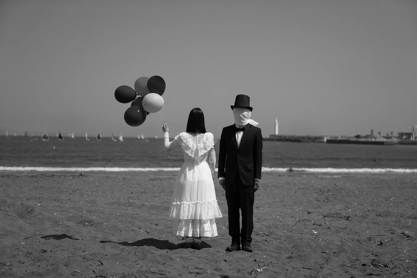 包帯男と風船女